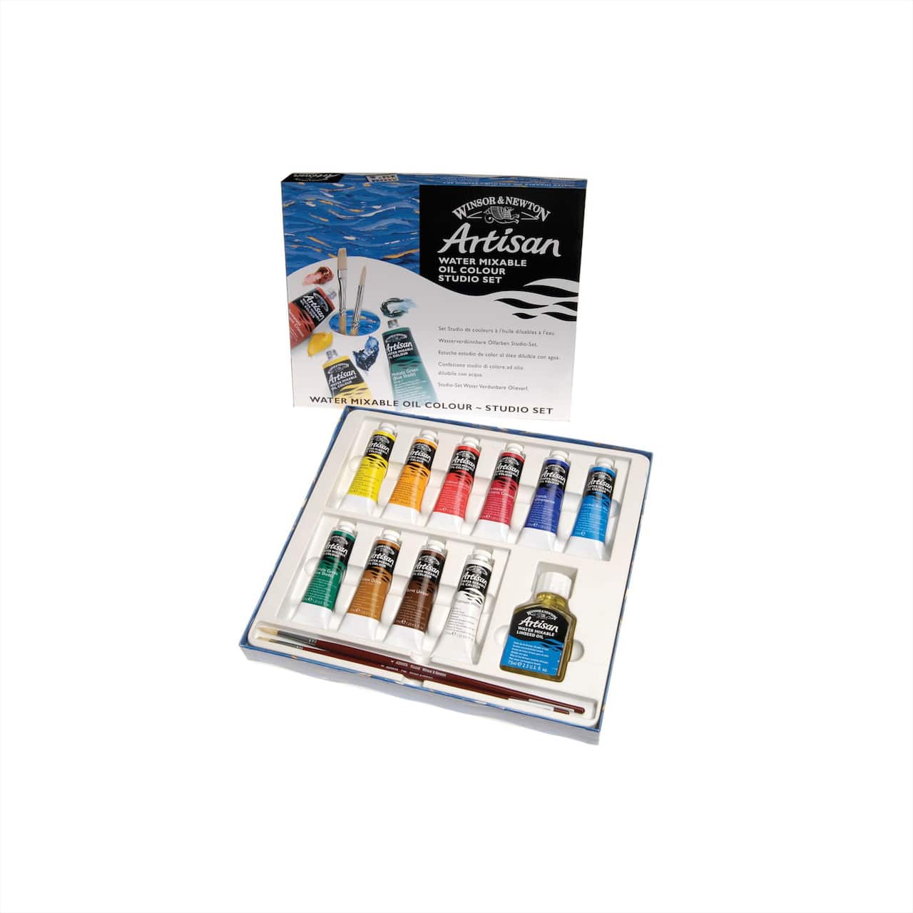 Winsor & Newton™ Artisan Water Mixable Oil Colour™ 10 Colour Studio Set